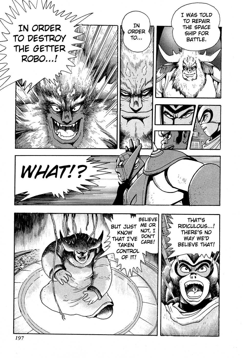 Getter Robo G Chapter 3.2 page 24 - Chapter 3 v2 : Birth of Brai