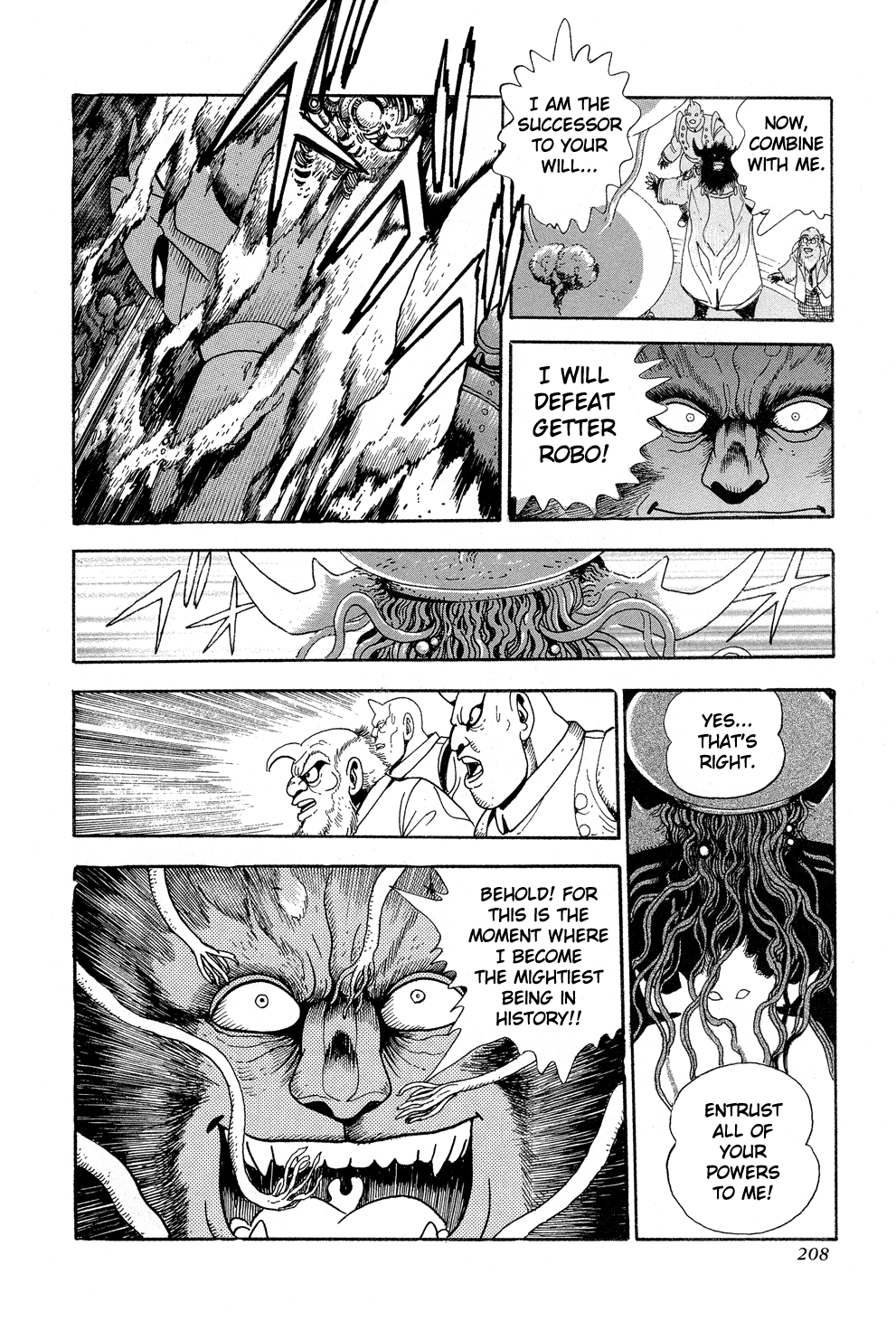 Getter Robo G Chapter 3.2 page 35 - Chapter 3 v2 : Birth of Brai