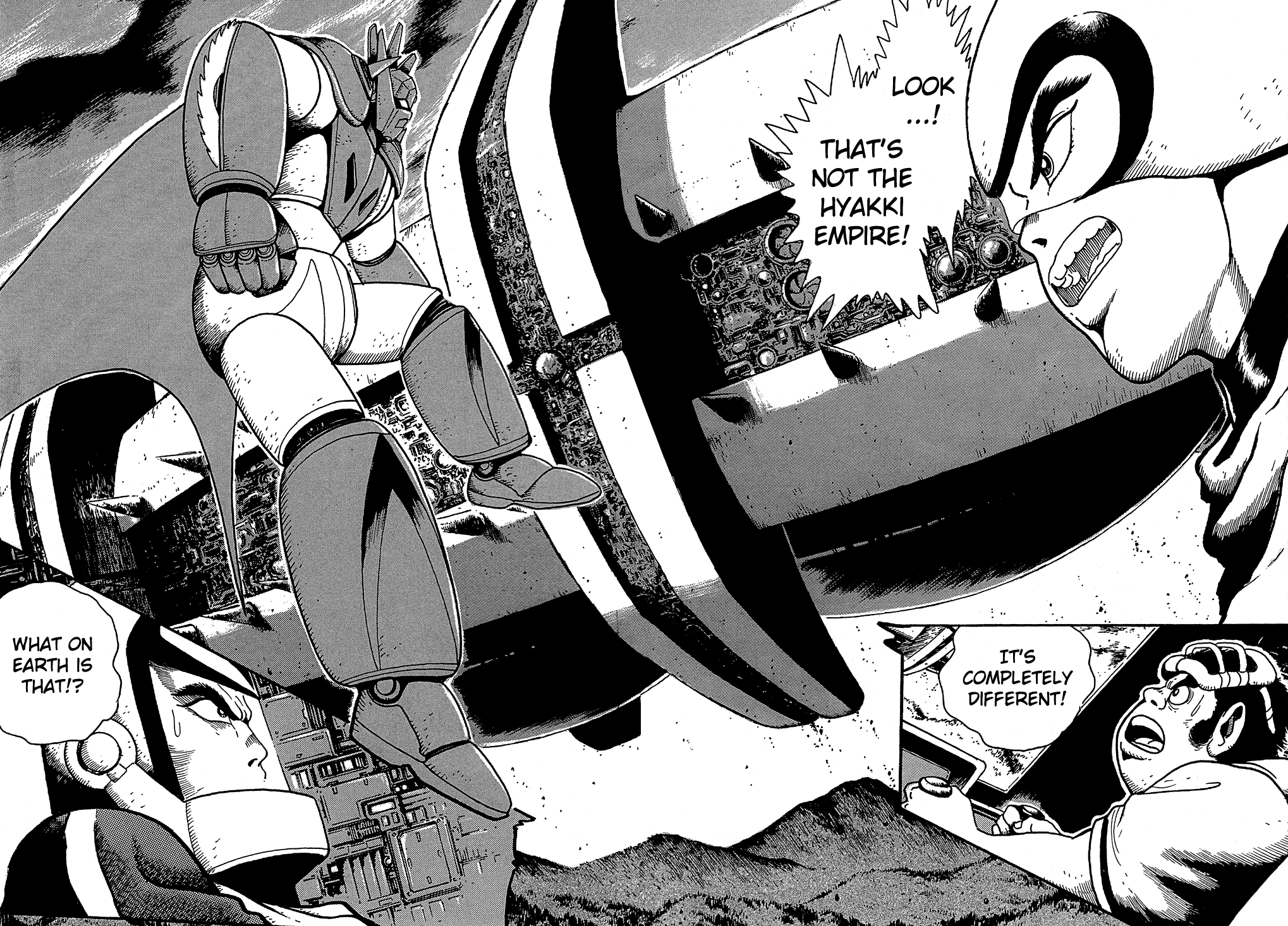 Getter Robo G Chapter 3.2 page 6 - Chapter 3 v2 : Birth of Brai