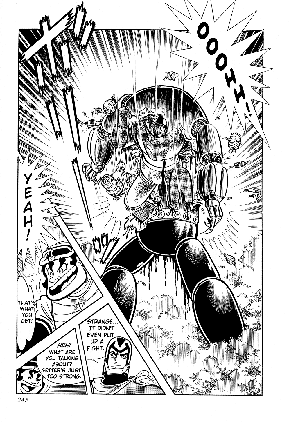 Getter Robo G Chapter 4.2 page 22 - Chapter 4 v2 : The Terrifying Bacteriological Bomb