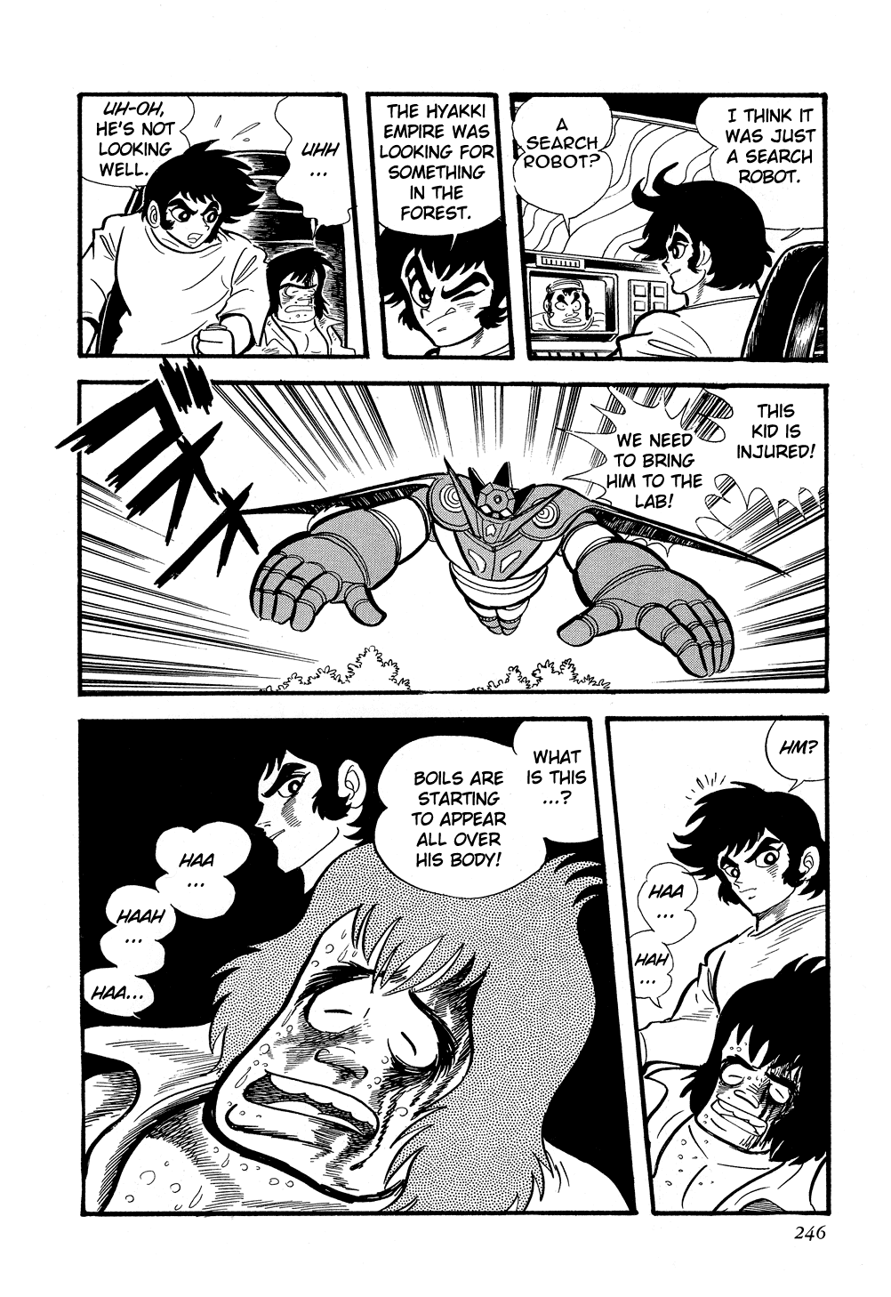 Getter Robo G Chapter 4.2 page 23 - Chapter 4 v2 : The Terrifying Bacteriological Bomb