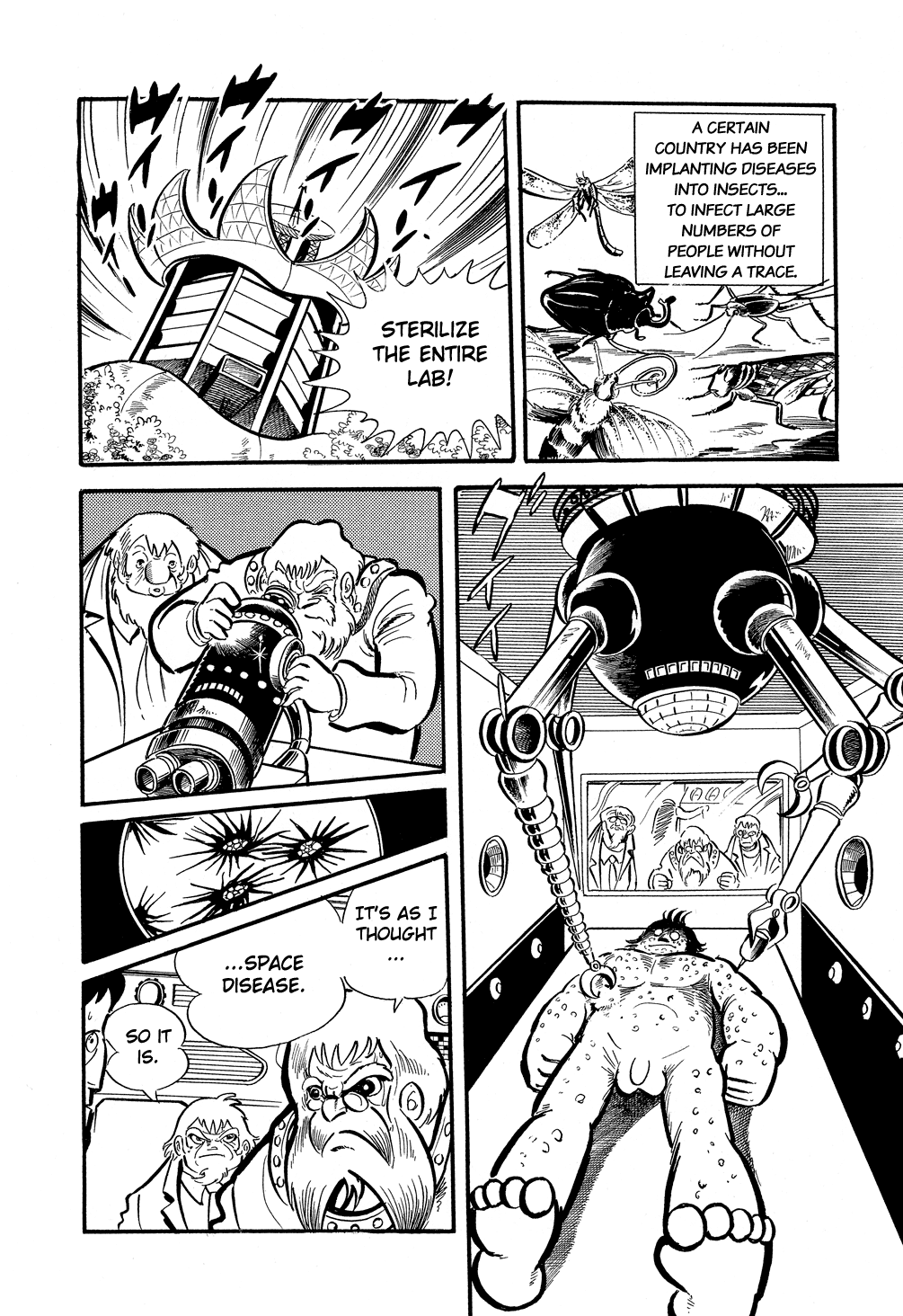 Getter Robo G Chapter 4.2 page 27 - Chapter 4 v2 : The Terrifying Bacteriological Bomb