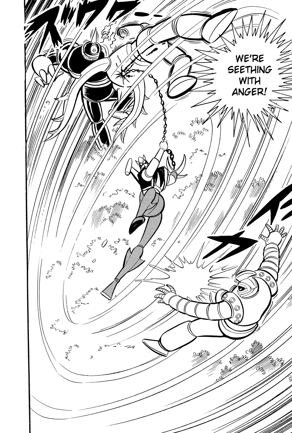 Getter Robo G Chapter 4.2 page 37 - Chapter 4 v2 : The Terrifying Bacteriological Bomb