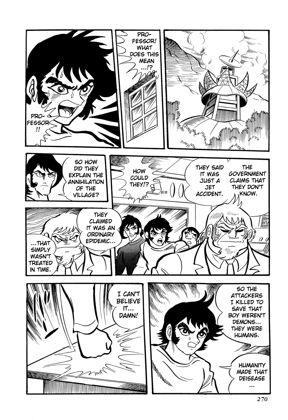 Getter Robo G Chapter 4.2 page 47 - Chapter 4 v2 : The Terrifying Bacteriological Bomb