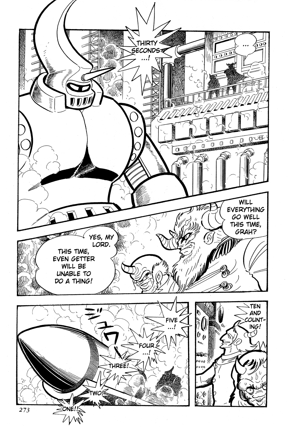 Getter Robo G Chapter 4.2 page 50 - Chapter 4 v2 : The Terrifying Bacteriological Bomb