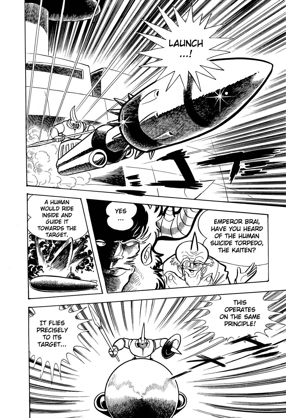 Getter Robo G Chapter 4.2 page 51 - Chapter 4 v2 : The Terrifying Bacteriological Bomb