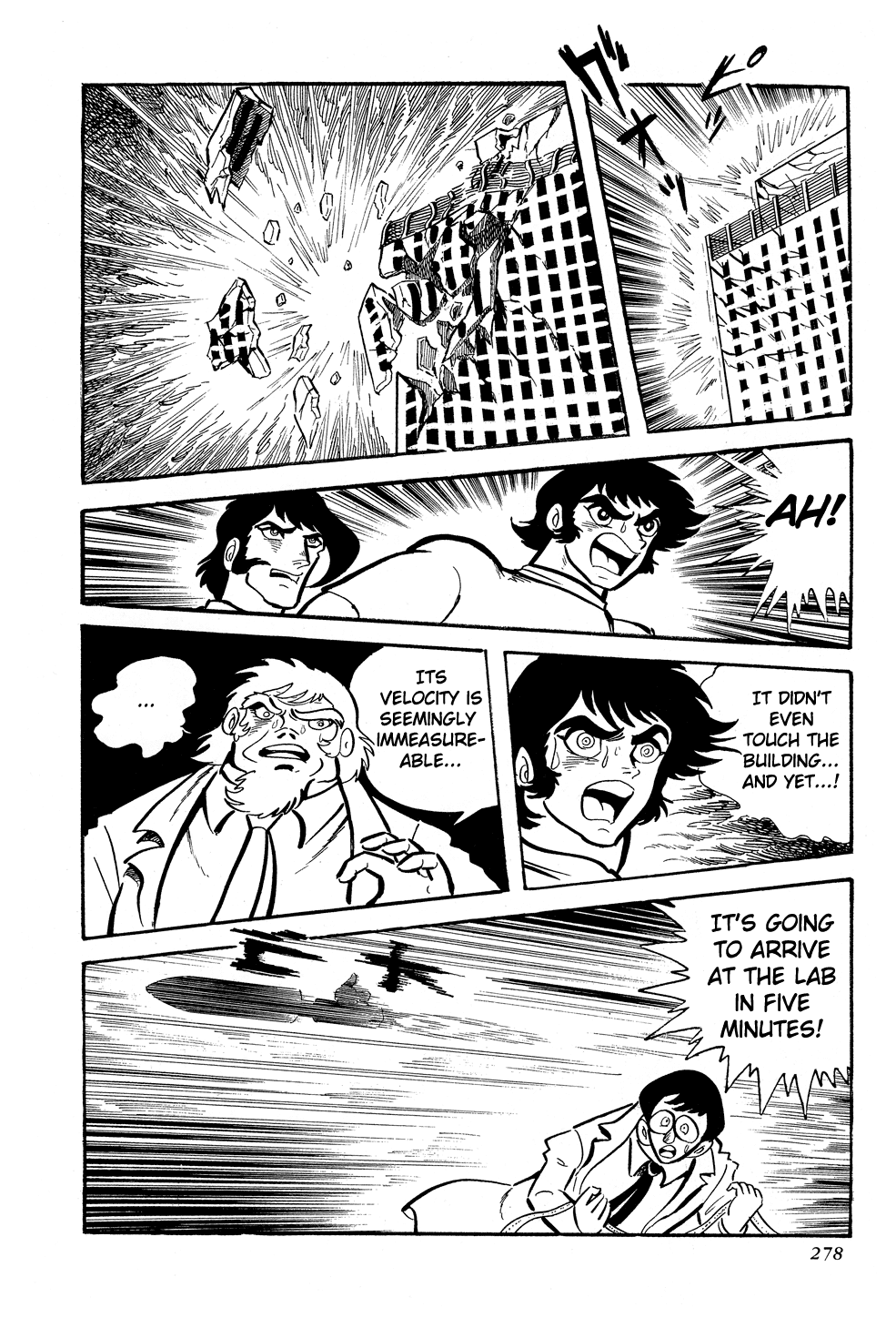 Getter Robo G Chapter 4.2 page 55 - Chapter 4 v2 : The Terrifying Bacteriological Bomb