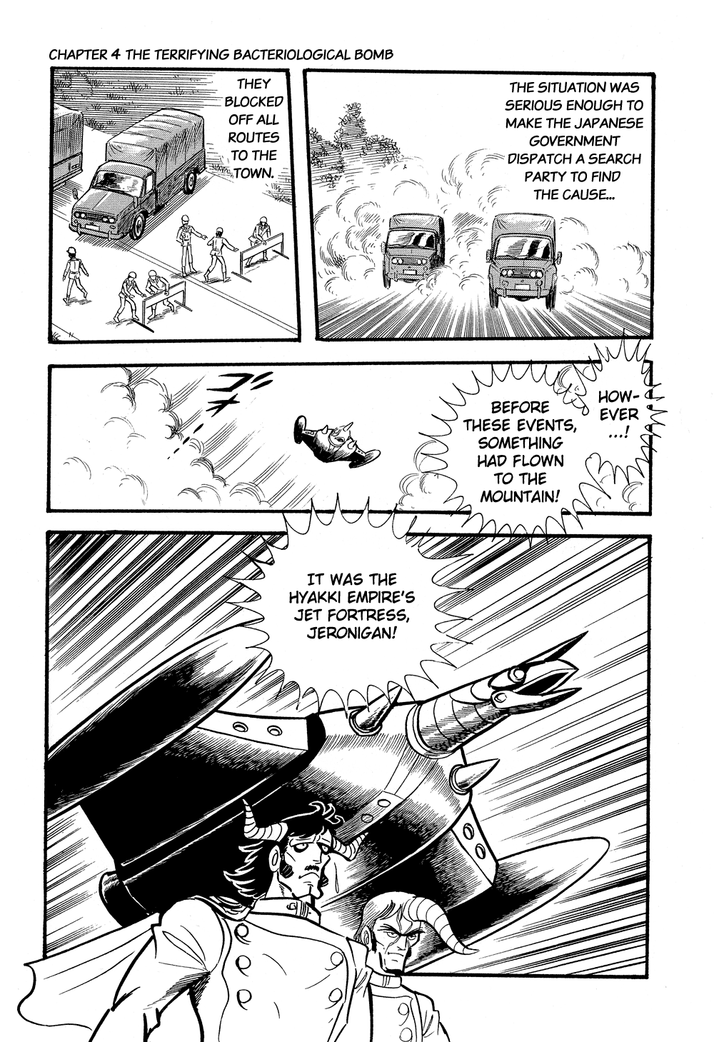 Getter Robo G Chapter 4.2 page 6 - Chapter 4 v2 : The Terrifying Bacteriological Bomb