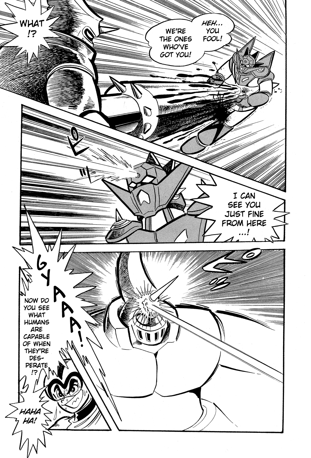 Getter Robo G Chapter 4.2 page 64 - Chapter 4 v2 : The Terrifying Bacteriological Bomb