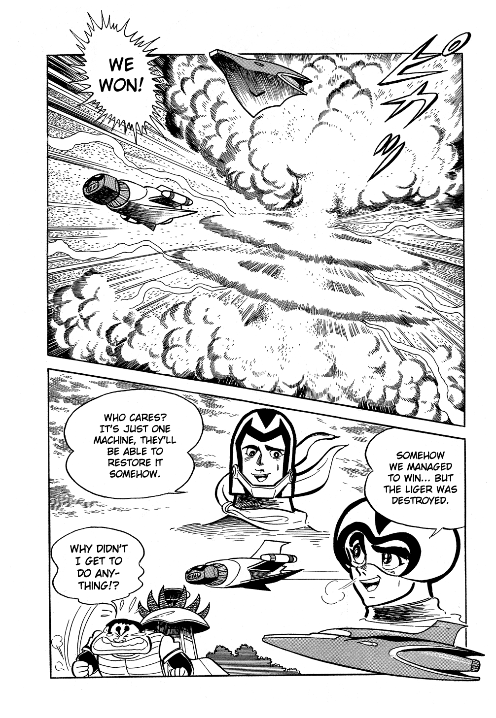 Getter Robo G Chapter 4.2 page 67 - Chapter 4 v2 : The Terrifying Bacteriological Bomb