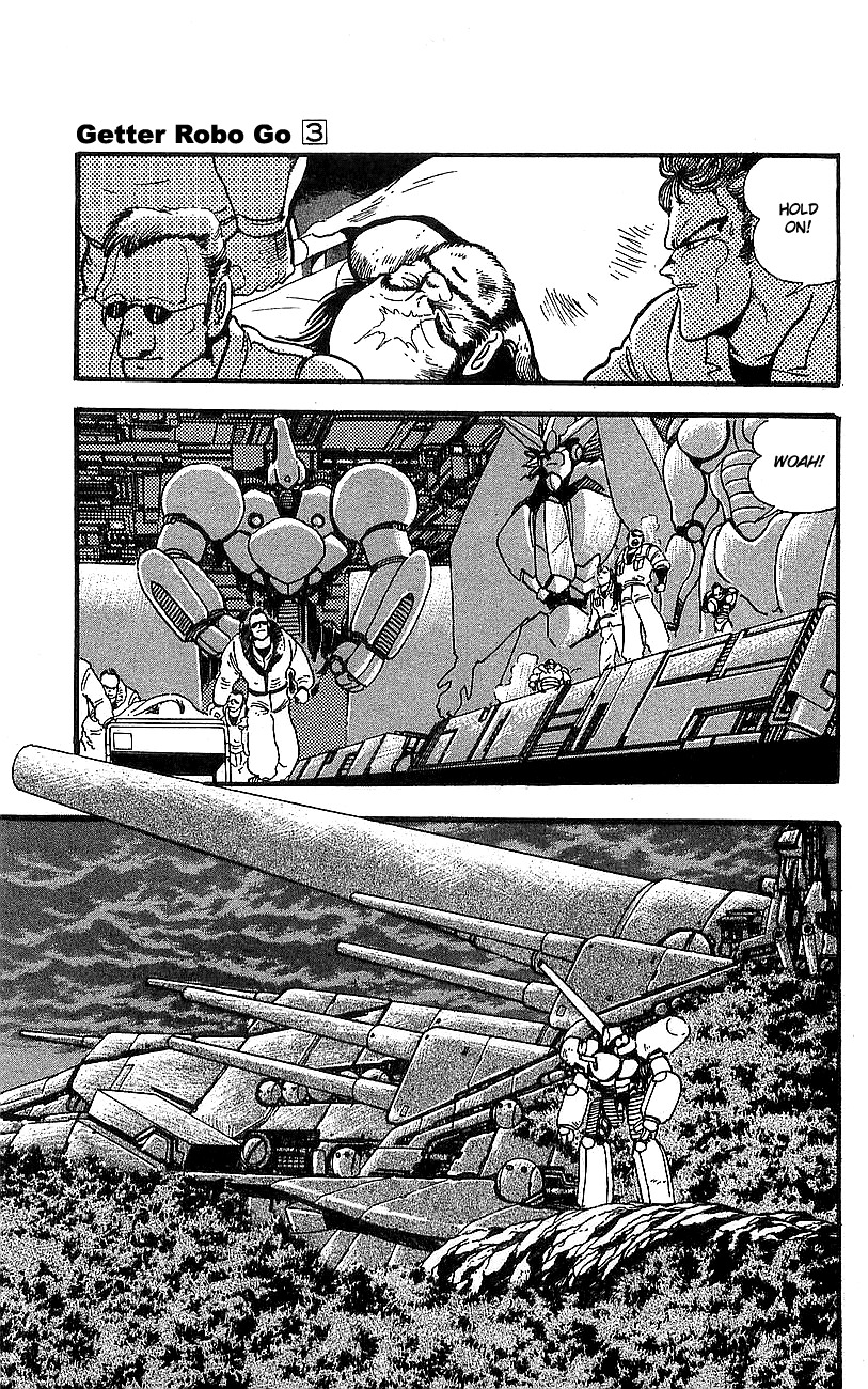 Getter Robo Go Chapter 11 page 35 - Chapter 11