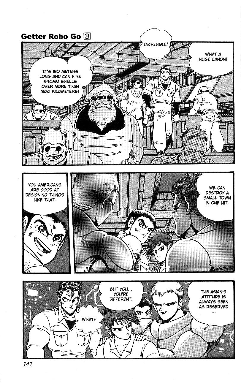 Getter Robo Go Chapter 11 page 37 - Chapter 11