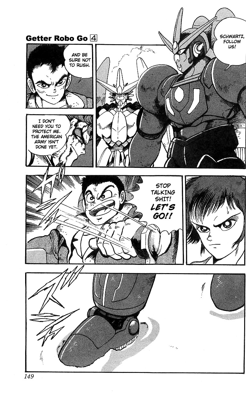 Getter Robo Go Chapter 16 page 38 - Chapter 16