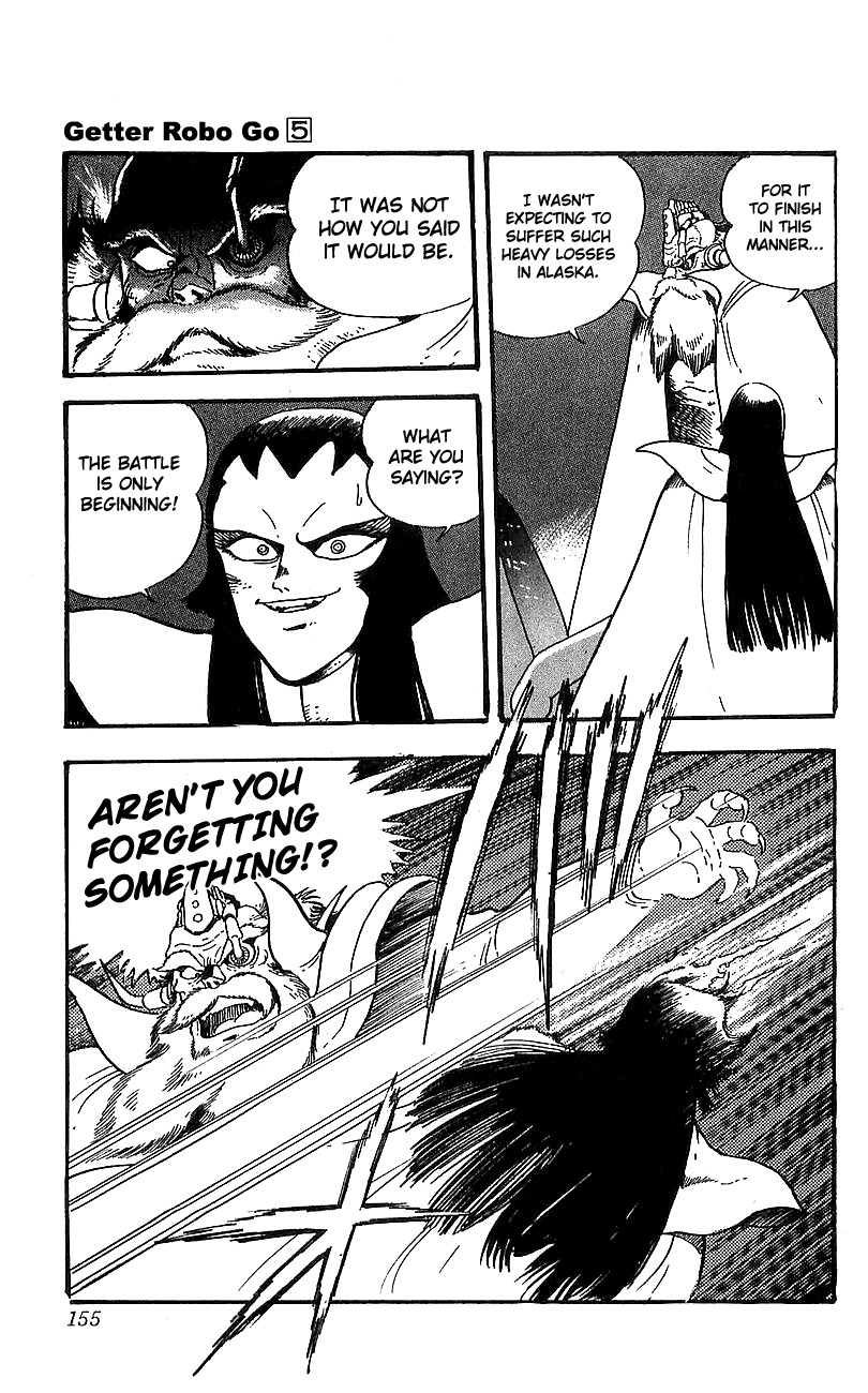 Getter Robo Go Chapter 19 page 34 - Chapter 19