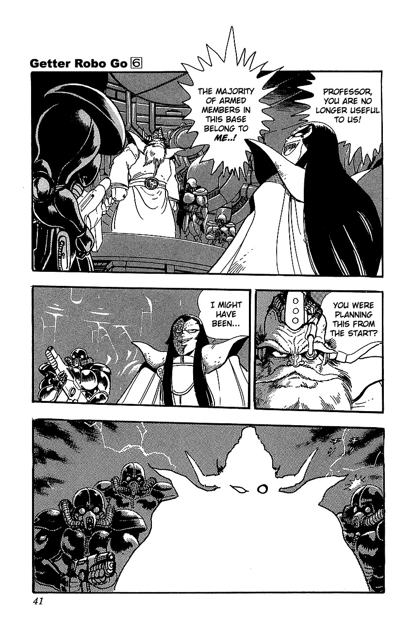 Getter Robo Go Chapter 21 page 35 - Chapter 21