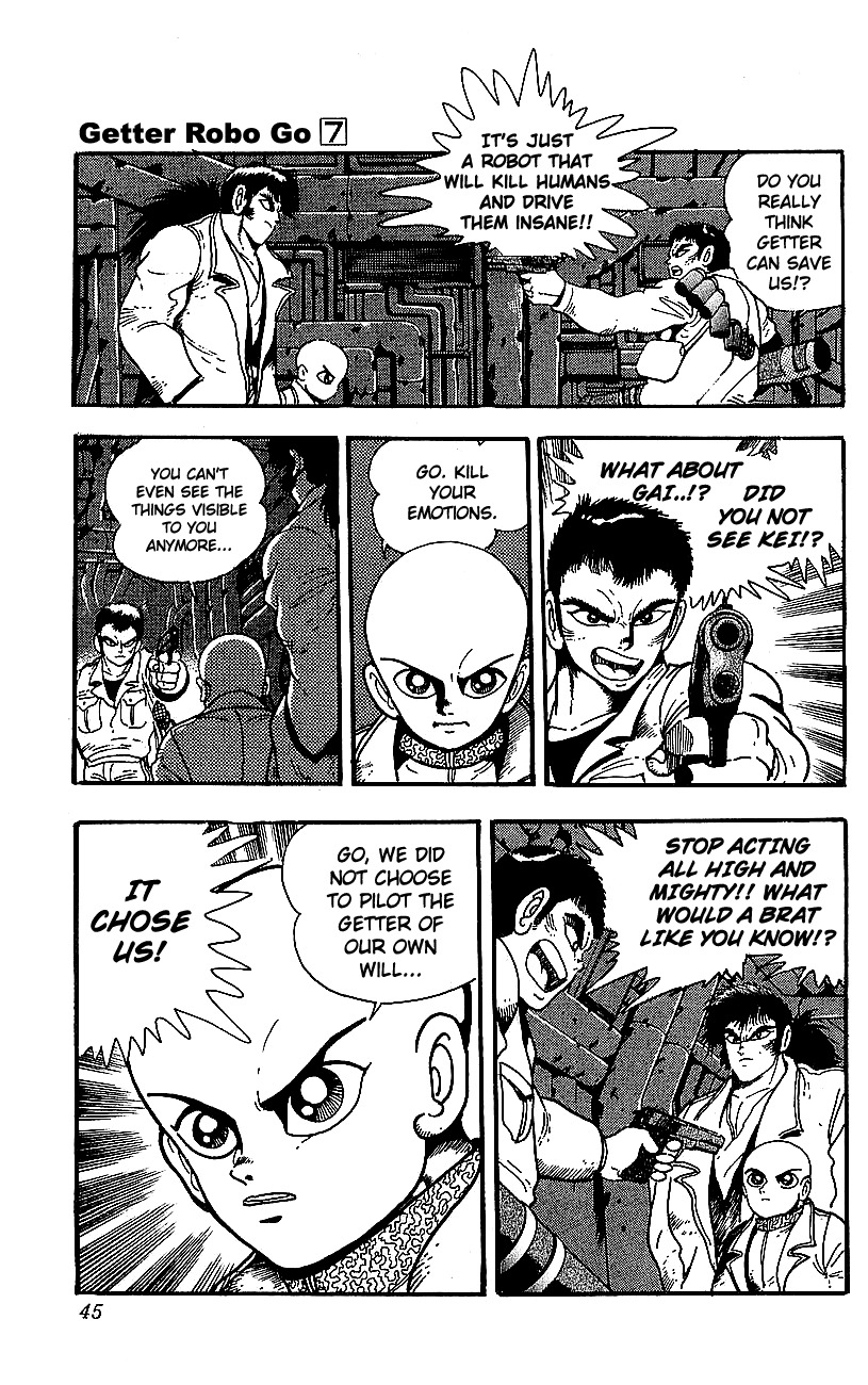 Getter Robo Go Chapter 25 page 38 - Chapter 25