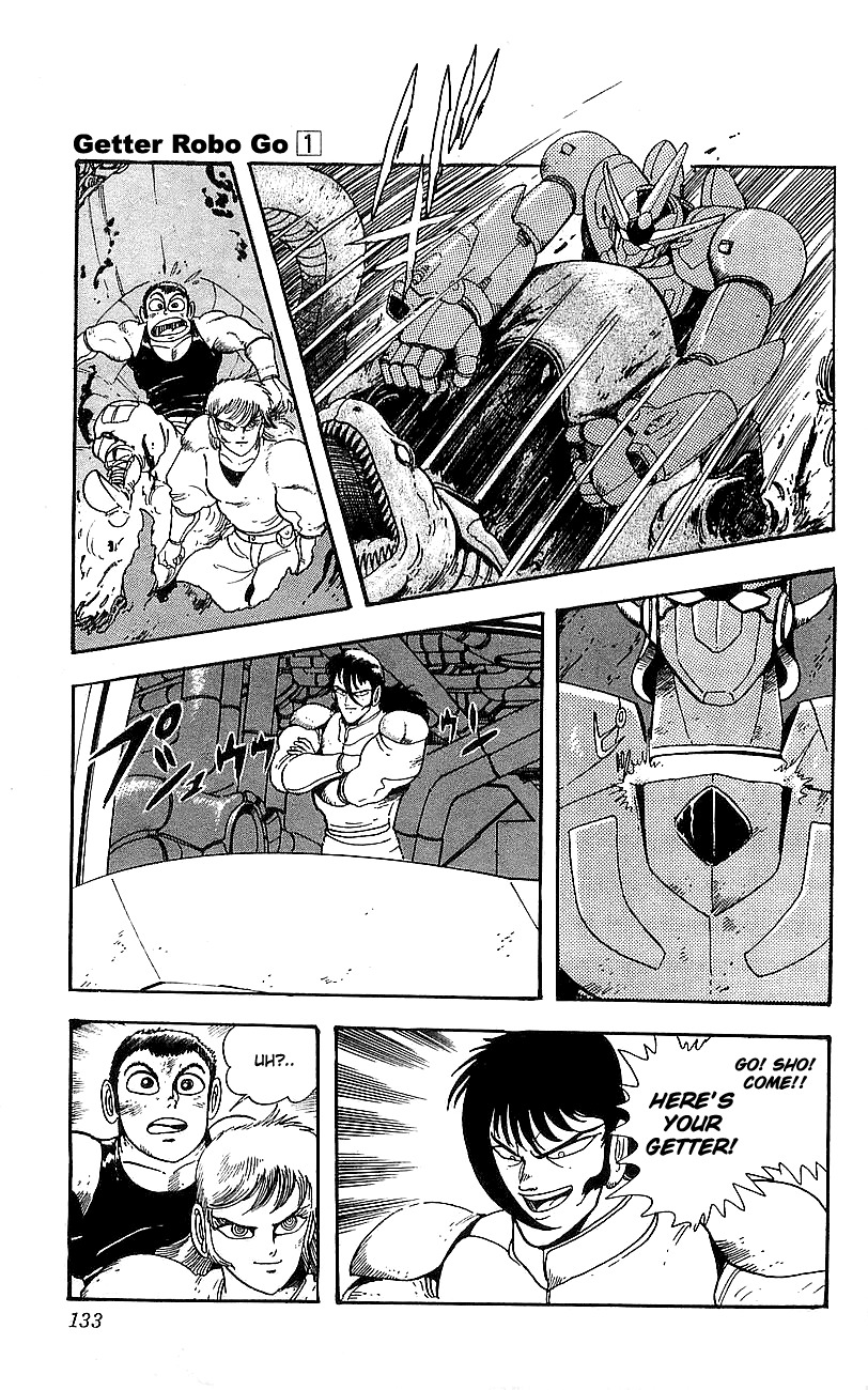 Getter Robo Go Chapter 3 page 34 - Chapter 3