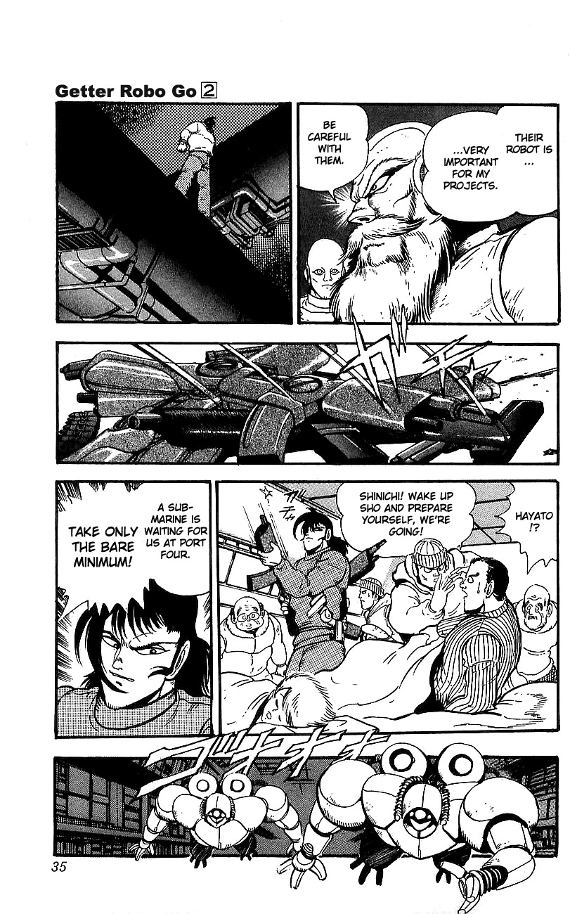 Getter Robo Go Chapter 5 page 27 - Chapter 5