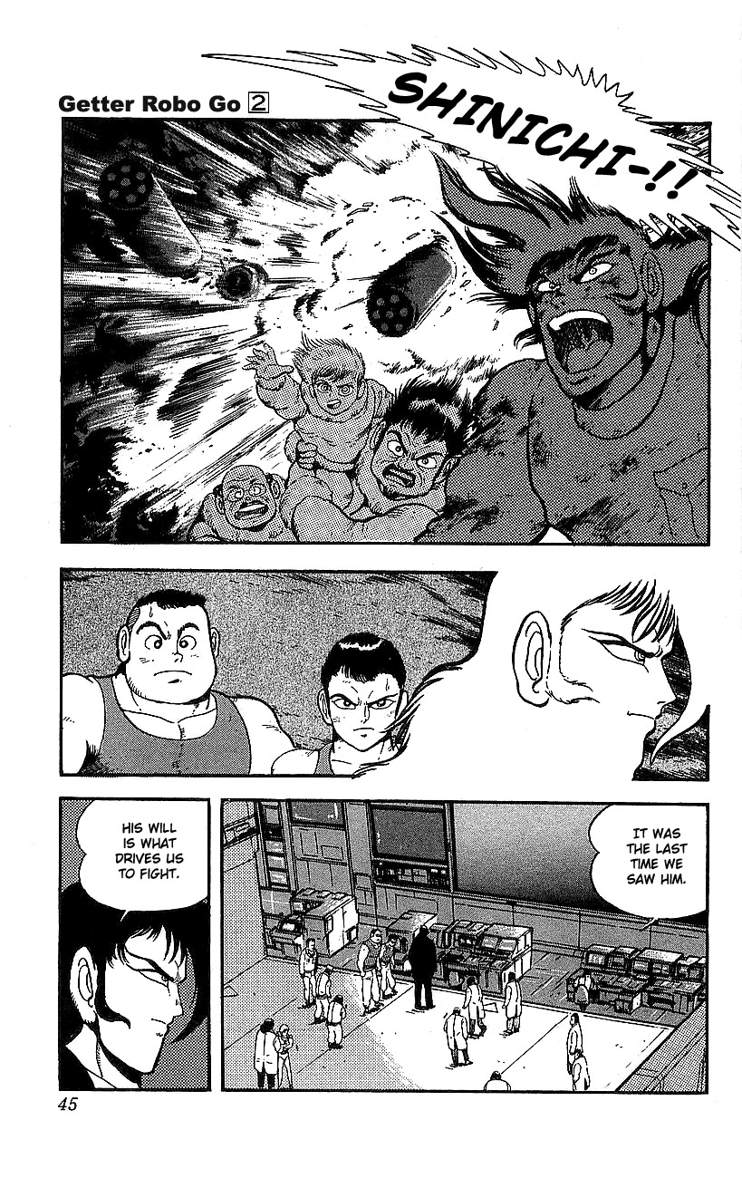 Getter Robo Go Chapter 5 page 37 - Chapter 5