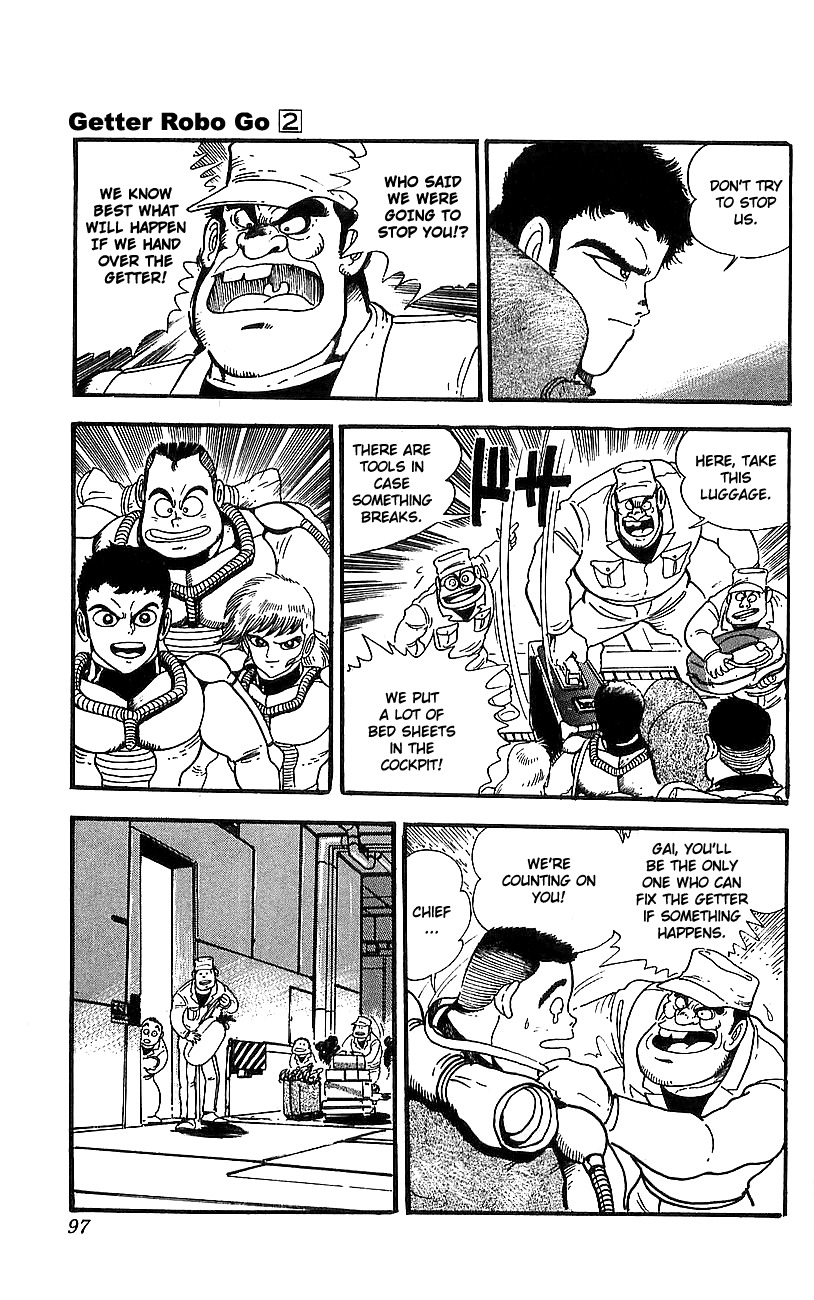 Getter Robo Go Chapter 6 page 33 - Chapter 6
