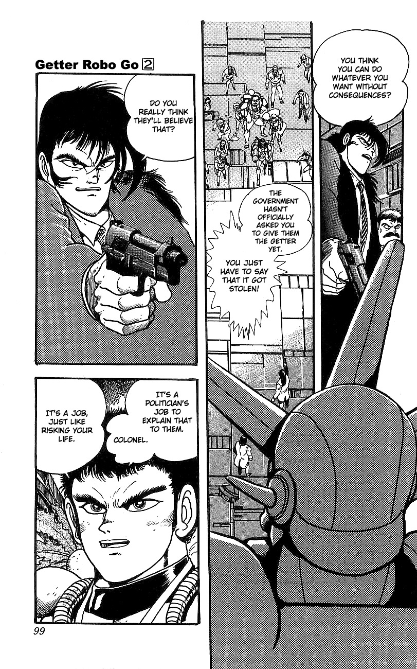 Getter Robo Go Chapter 6 page 35 - Chapter 6
