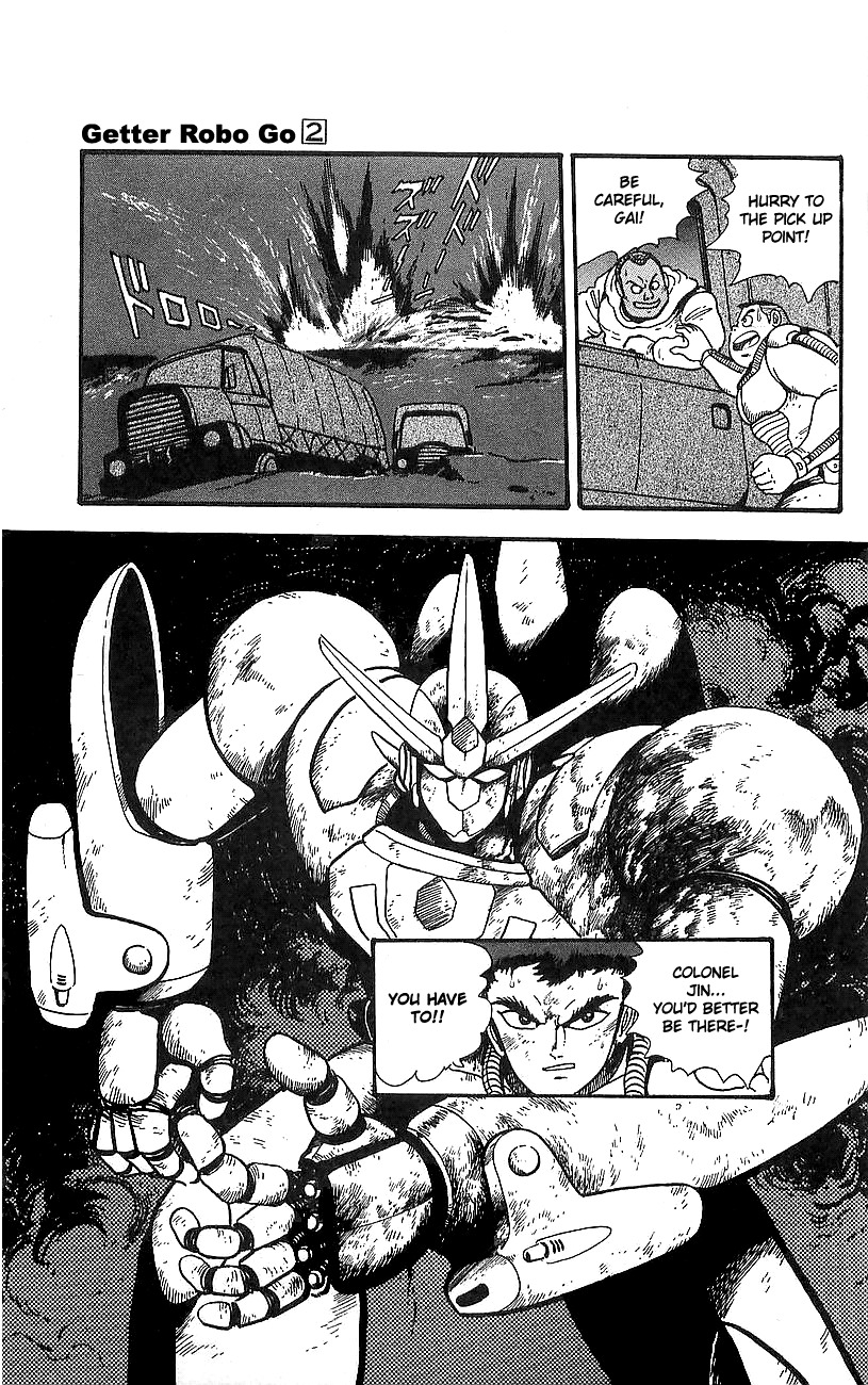 Getter Robo Go Chapter 7 page 34 - Chapter 7