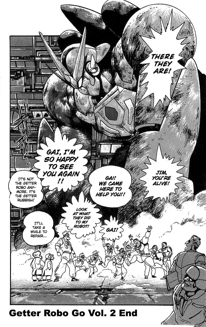 Getter Robo Go Chapter 8 page 45 - Chapter 8