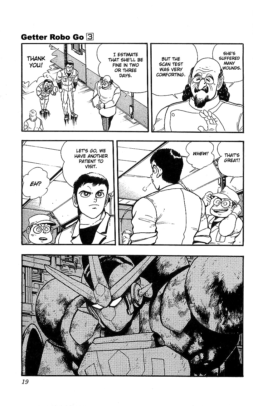 Getter Robo Go Chapter 9 page 13 - Chapter 9