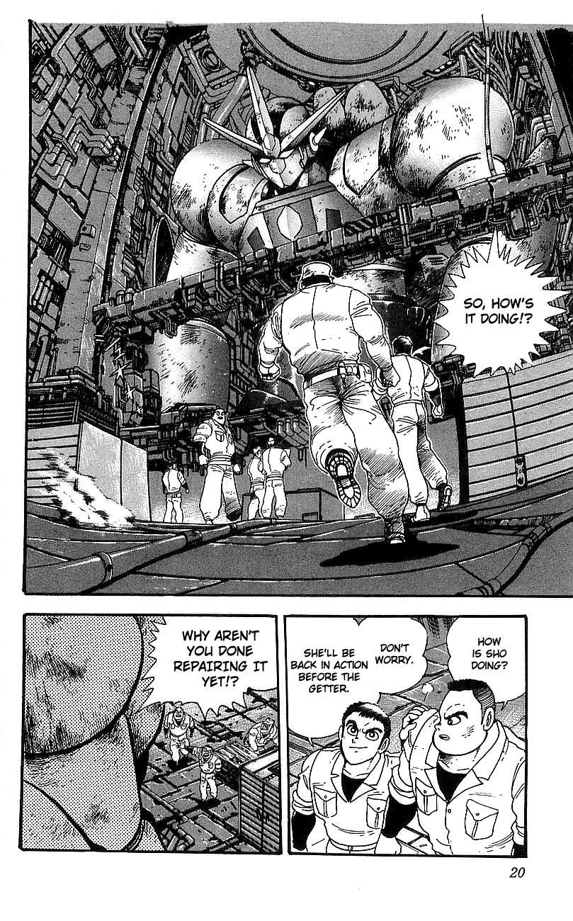 Getter Robo Go Chapter 9 page 14 - Chapter 9