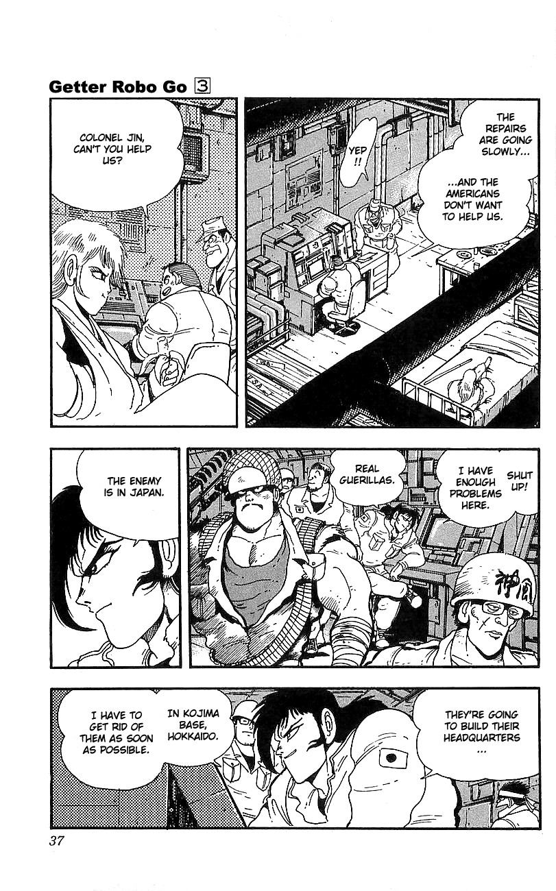 Getter Robo Go Chapter 9 page 31 - Chapter 9
