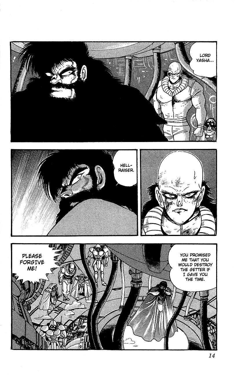 Getter Robo Go Chapter 9 page 8 - Chapter 9
