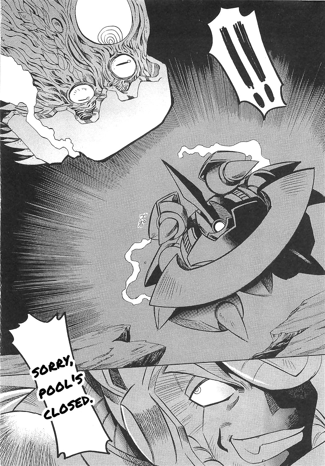 Getter Robo Hien - The Earth Suicide Chapter 12 page 10 - Chapter 12: Decisive Battle at Sea!
