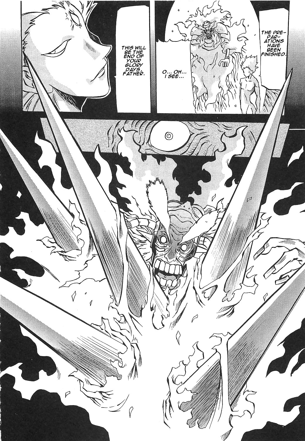 Getter Robo Hien - The Earth Suicide Chapter 14 page 20 - Chapter 14: The Awakening of Getter Gaia