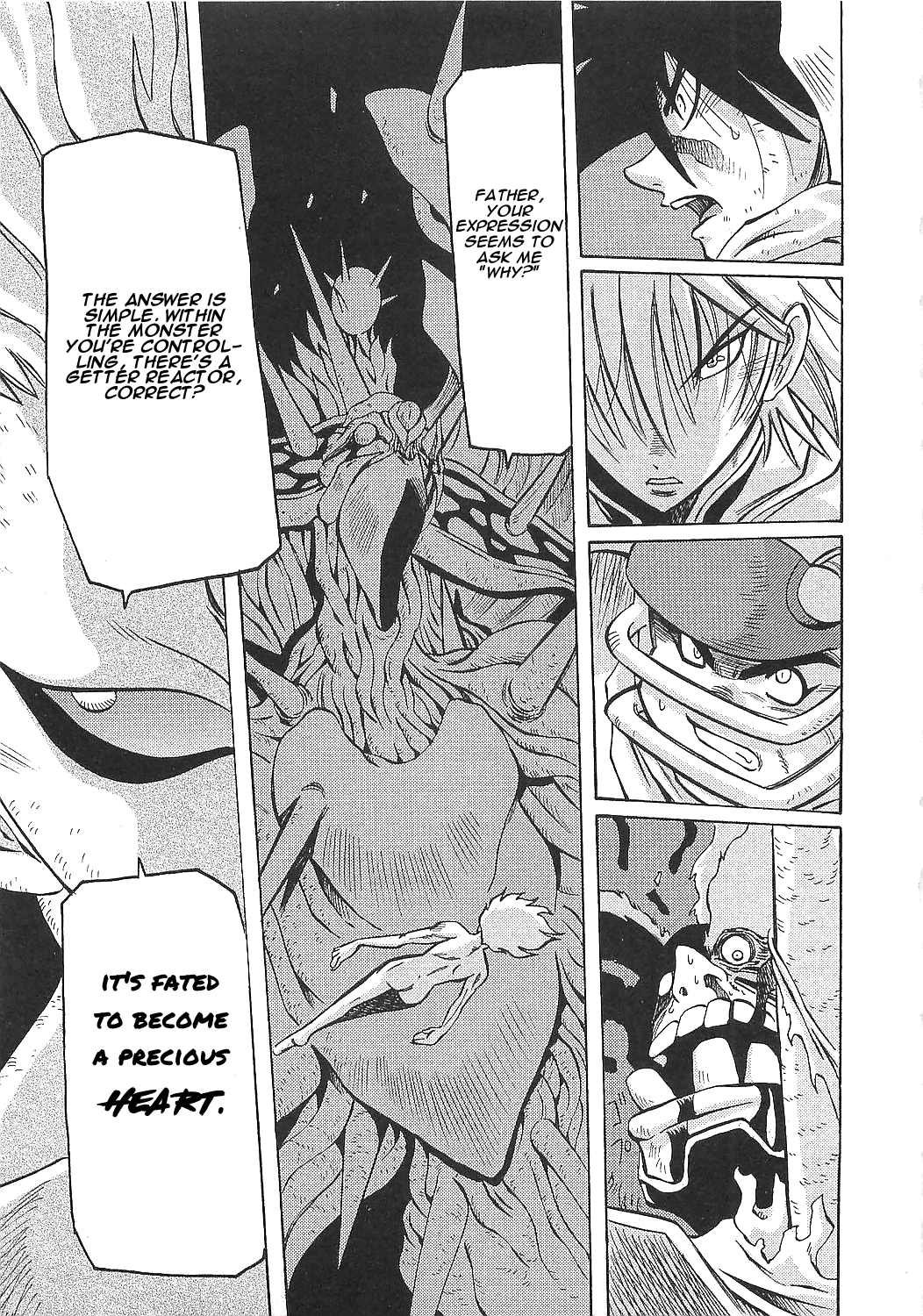 Getter Robo Hien - The Earth Suicide Chapter 14 page 21 - Chapter 14: The Awakening of Getter Gaia