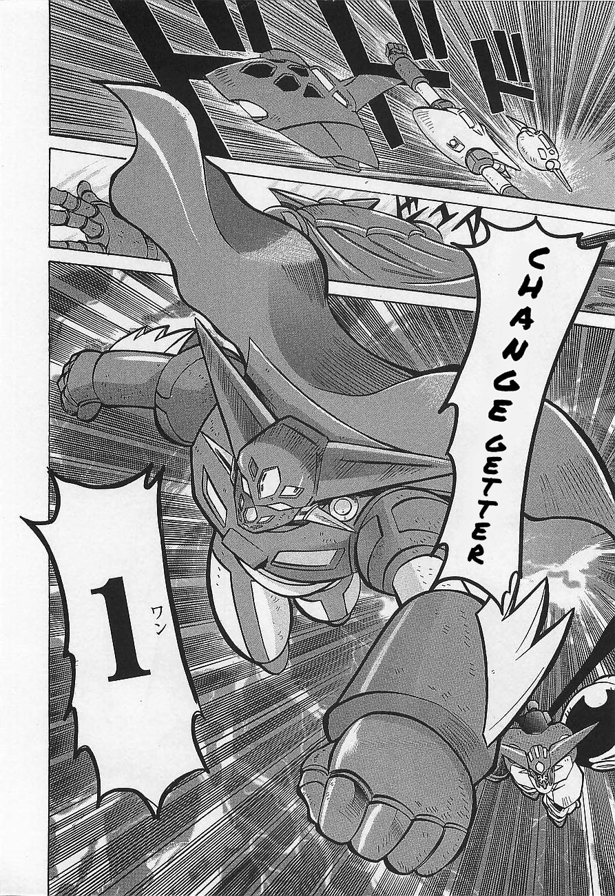 Getter Robo Hien - The Earth Suicide Chapter 6 page 27 - Chapter 6: Confrontation! Getter VS. W Getter!