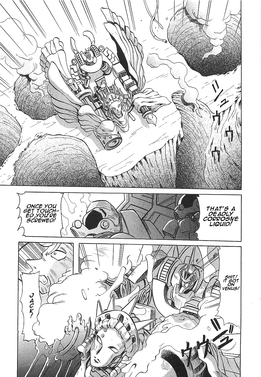 Getter Robo Hien - The Earth Suicide Chapter 8 page 12 - Chapter 8: Terror! The Thorns Who Spell Death!