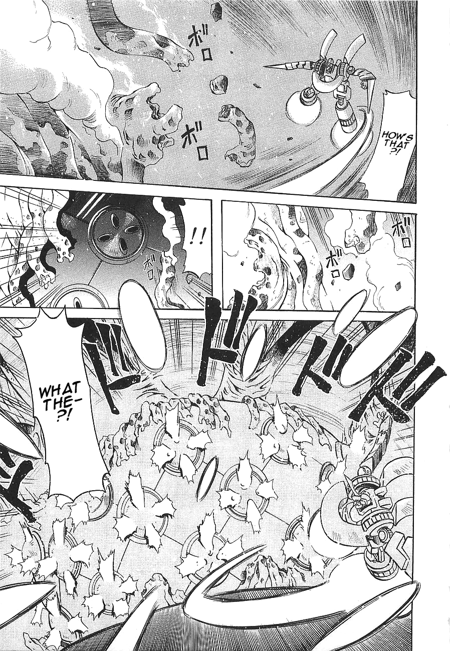 Getter Robo Hien - The Earth Suicide Chapter 8 page 18 - Chapter 8: Terror! The Thorns Who Spell Death!