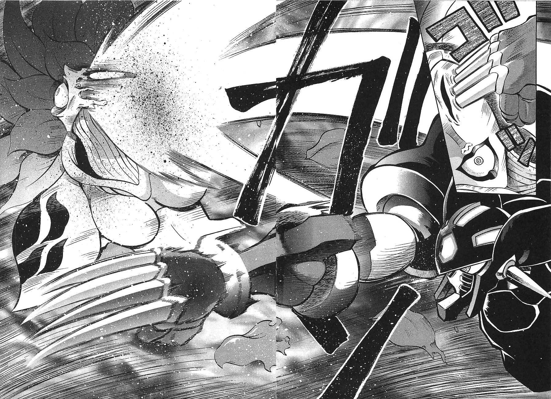 Getter Robo Hien - The Earth Suicide Chapter 9 page 23 - Chapter 9: The Poisonous Rose Dancing in Space