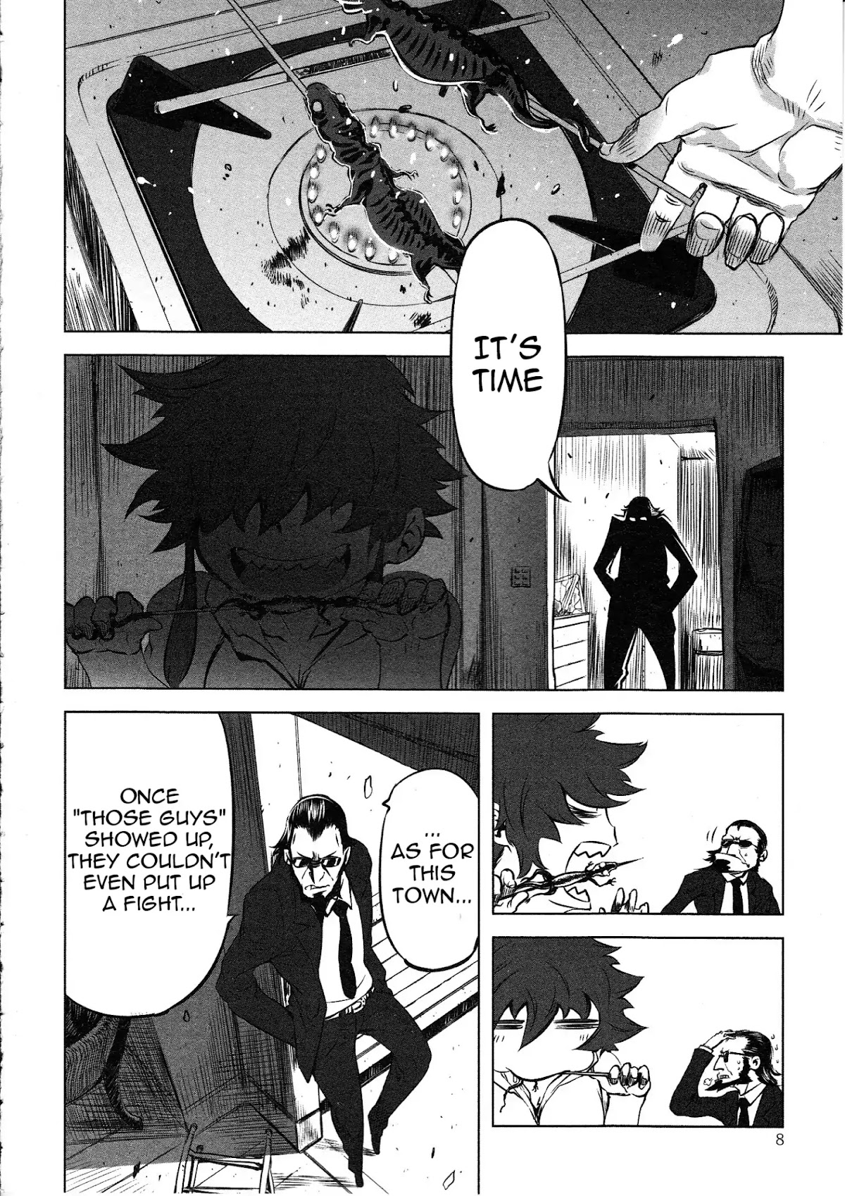 Getter Robo High Chapter 1 page 6 - Chapter 1