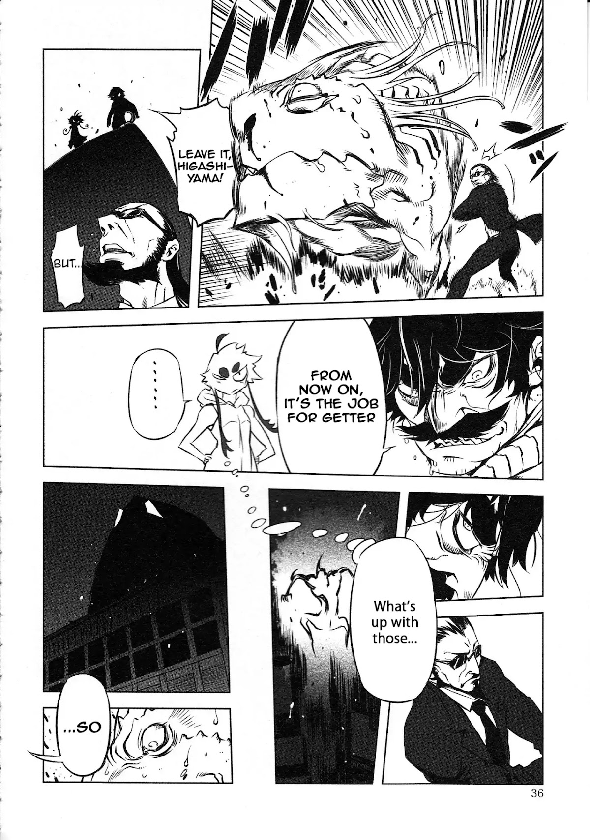 Getter Robo High Chapter 2 page 2 - Chapter 2