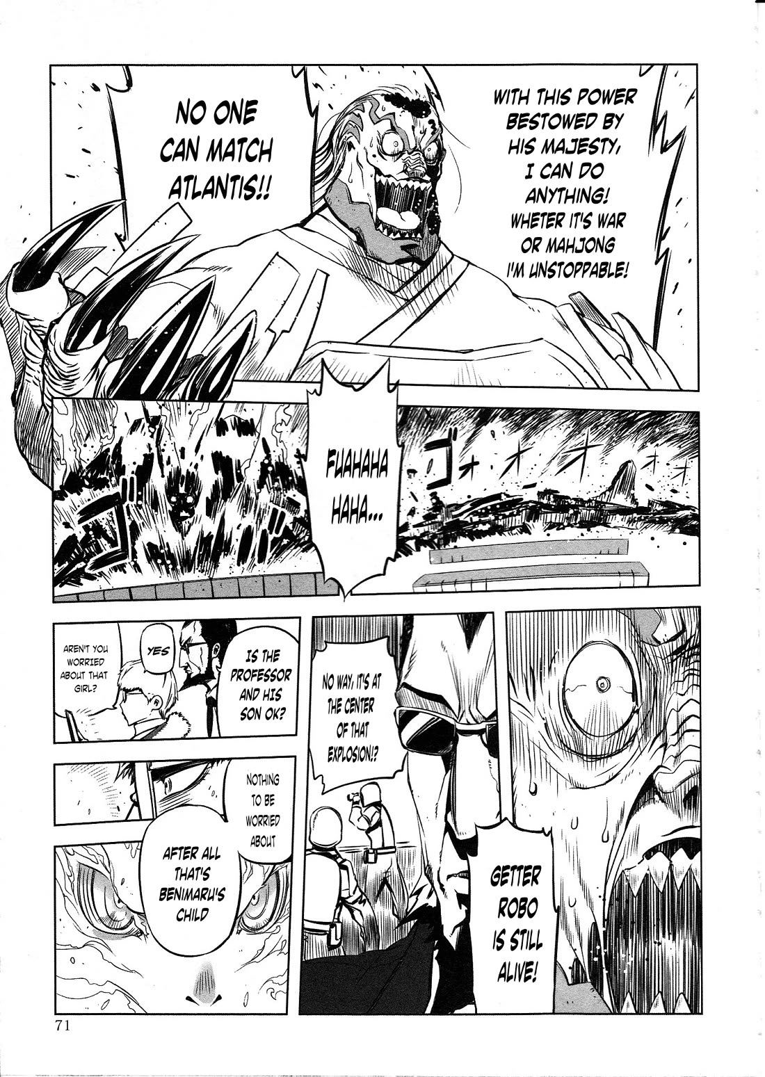 Getter Robo High Chapter 3 page 11 - Chapter 3