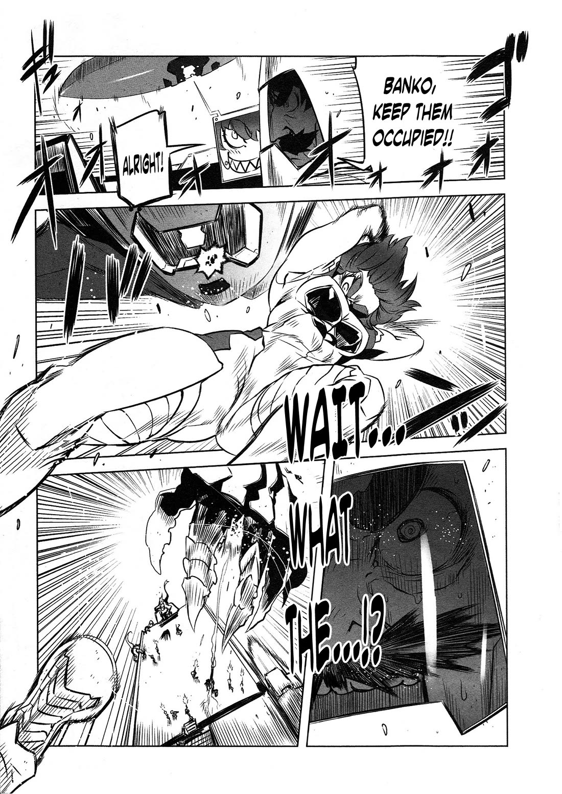 Getter Robo High Chapter 5 page 10 - Chapter 5