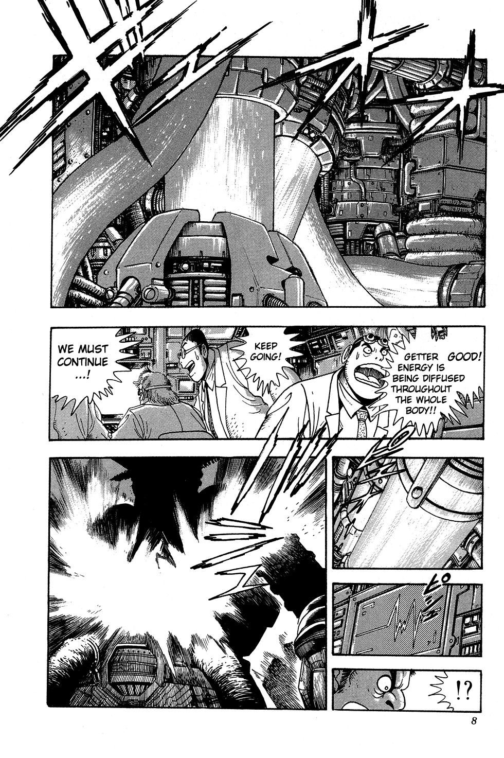 Getter Robo Chapter 0 page 11 - Chapter 0: Prologue