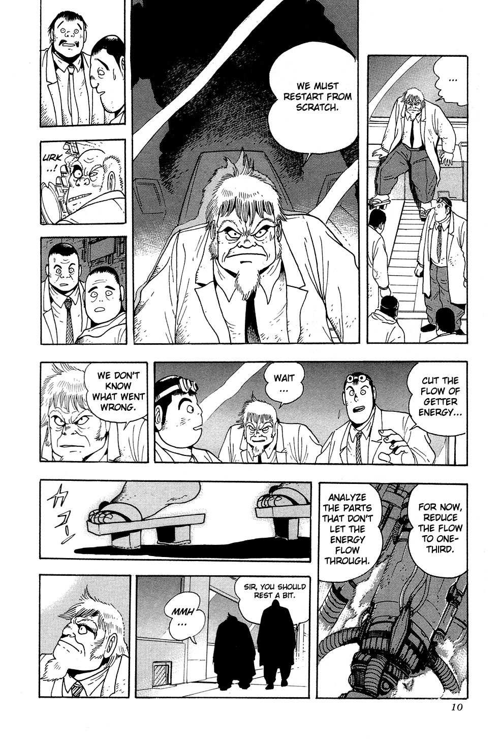 Getter Robo Chapter 0 page 13 - Chapter 0: Prologue