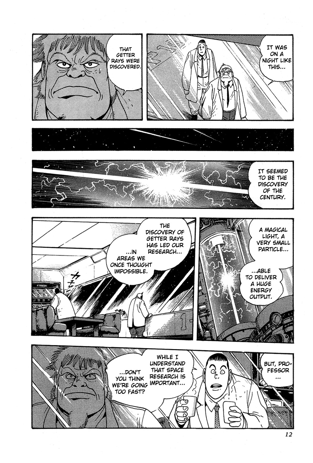 Getter Robo Chapter 0 page 15 - Chapter 0: Prologue