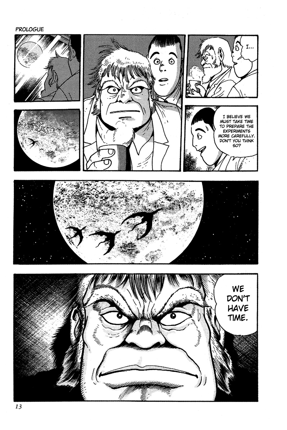 Getter Robo Chapter 0 page 16 - Chapter 0: Prologue