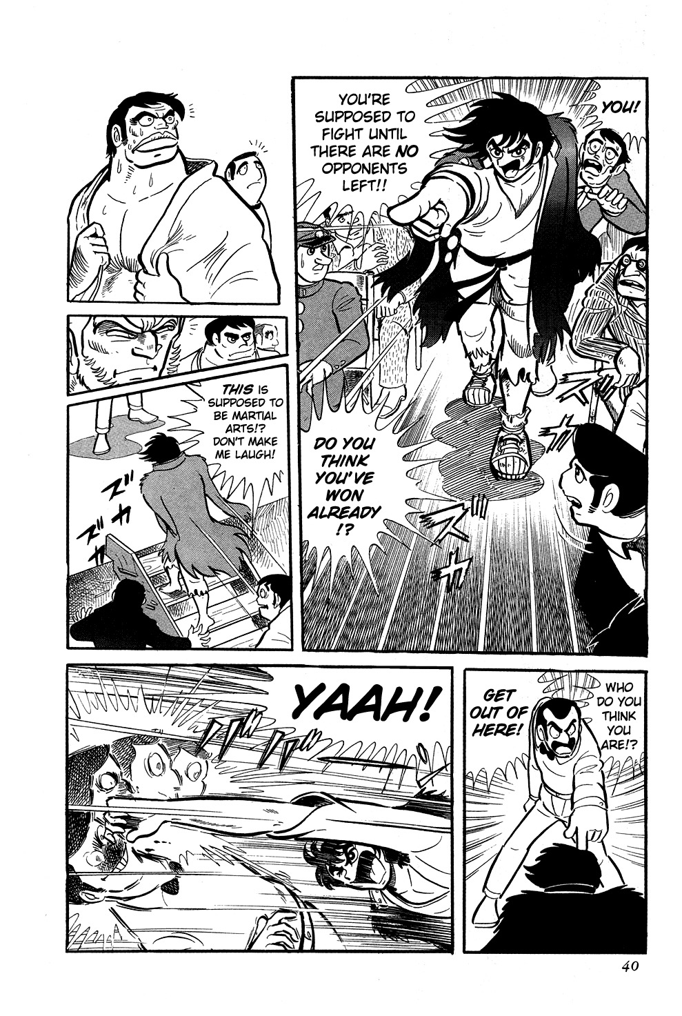 Getter Robo Chapter 1 page 12 - Chapter 1: Man Hunt