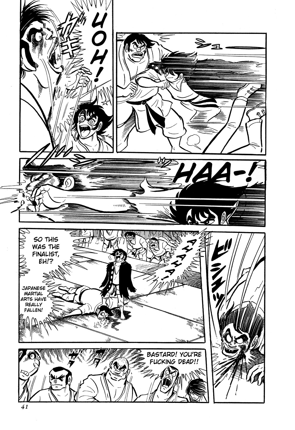 Getter Robo Chapter 1 page 13 - Chapter 1: Man Hunt