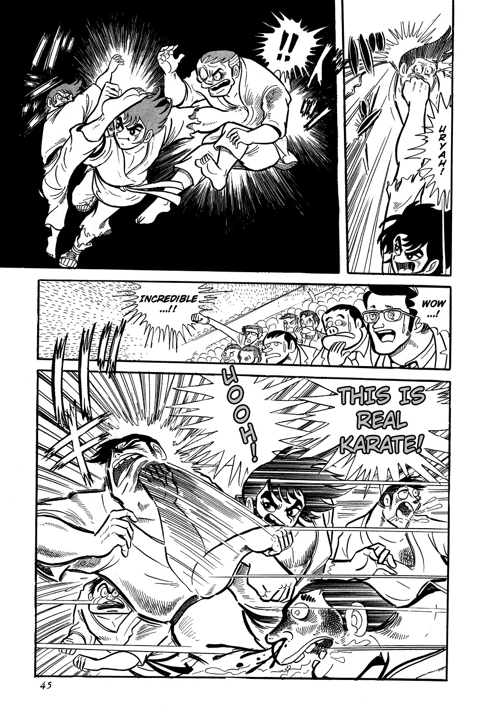 Getter Robo Chapter 1 page 17 - Chapter 1: Man Hunt