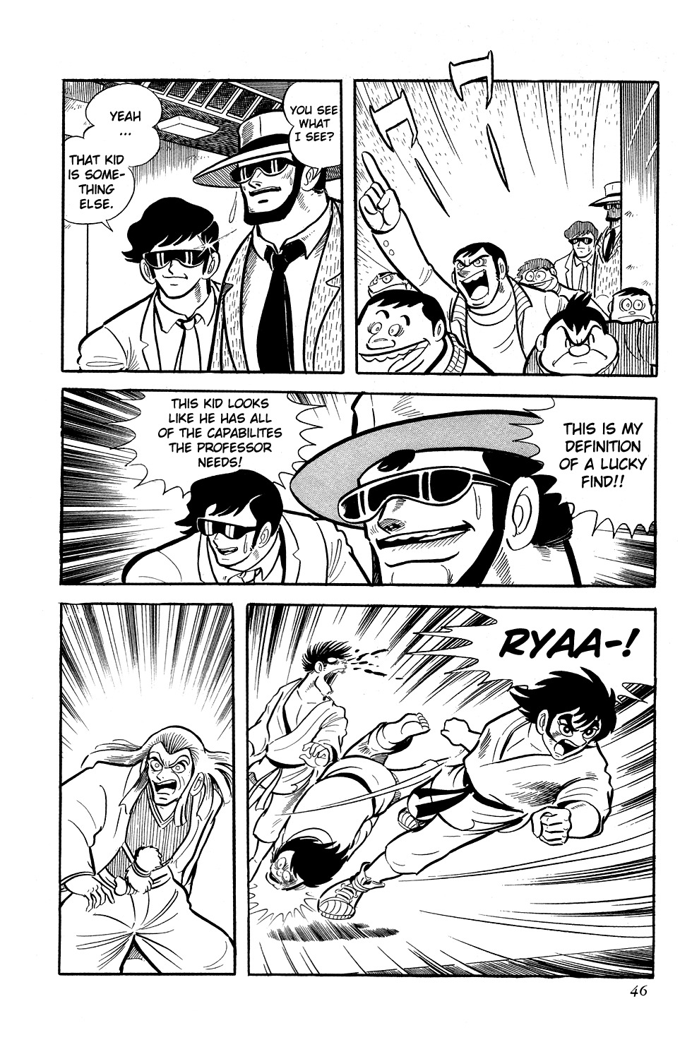 Getter Robo Chapter 1 page 18 - Chapter 1: Man Hunt
